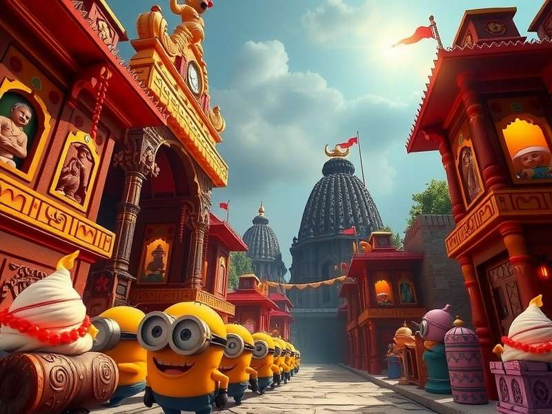 Despicable Me Temple Run गेम स्क्रीनशॉट