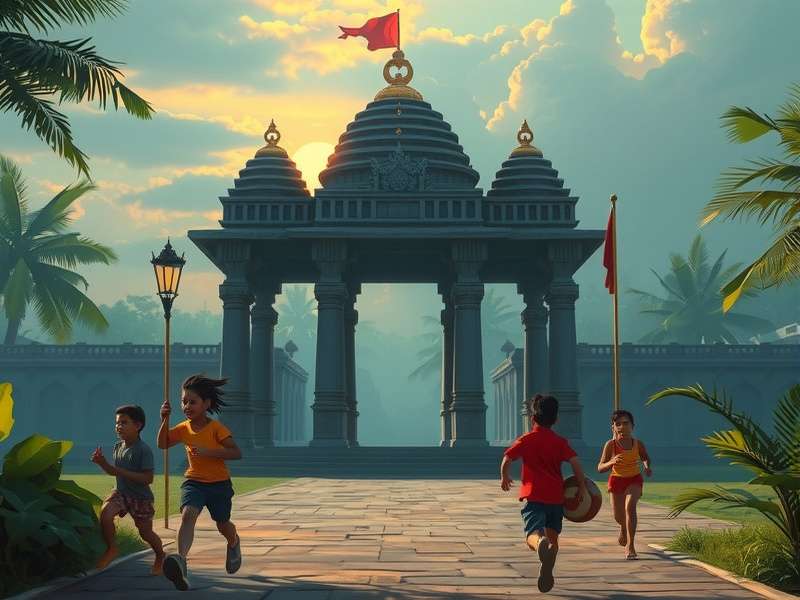 Temple Run Gameplay Screenshot