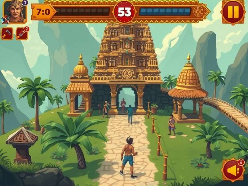 Temple Run हाई स्कोर गेमप्ले