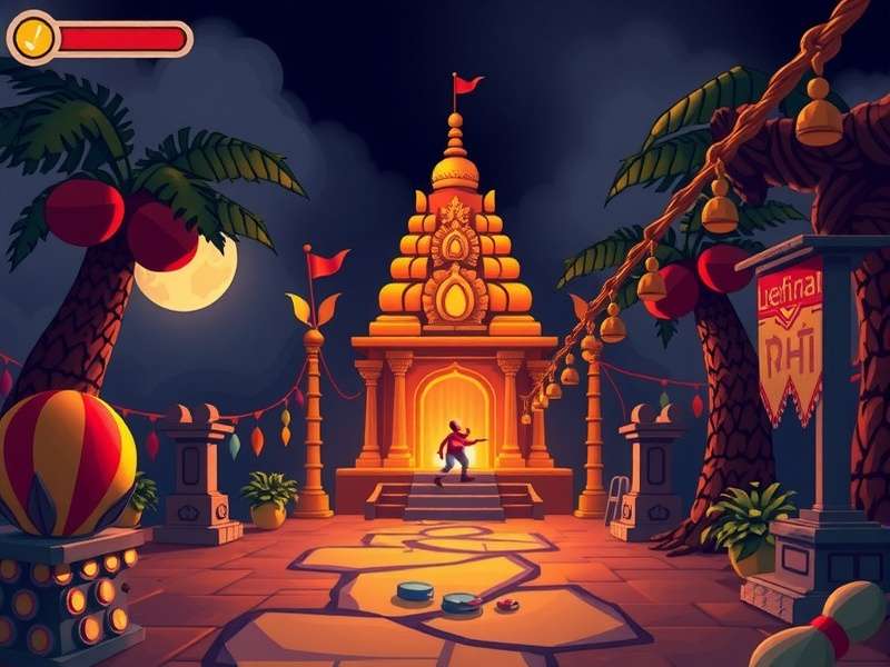 Temple Run Glitch Example