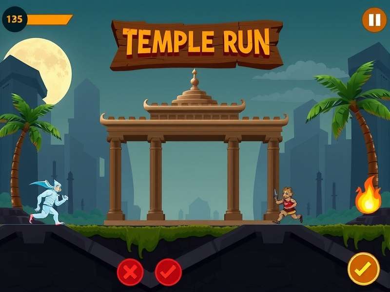 Temple Run iPad Gameplay स्क्रीनशॉट