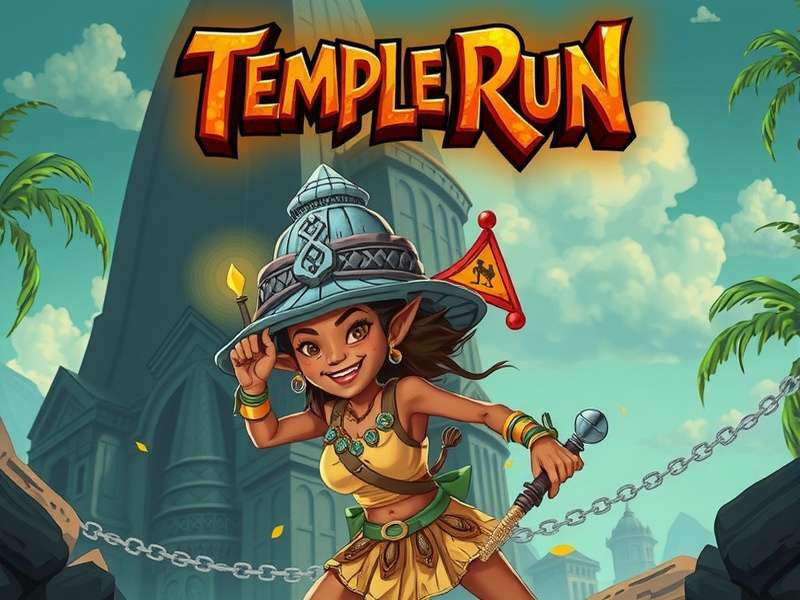 Temple Run Oz Poki गेमप्ले स्क्रीनशॉट