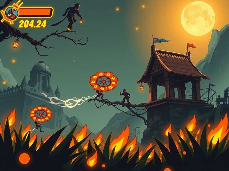 Temple Run GBATemp 2024 Gameplay