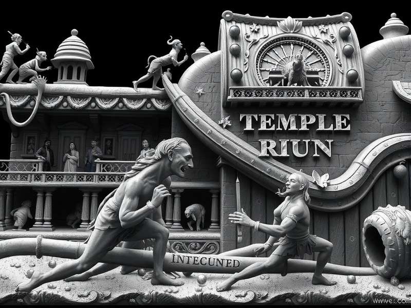 Temple Run 1867 Nickel Gameplay