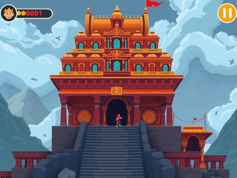 टेम्पल रन का सबसे कठिन स्तर गेमप्ले