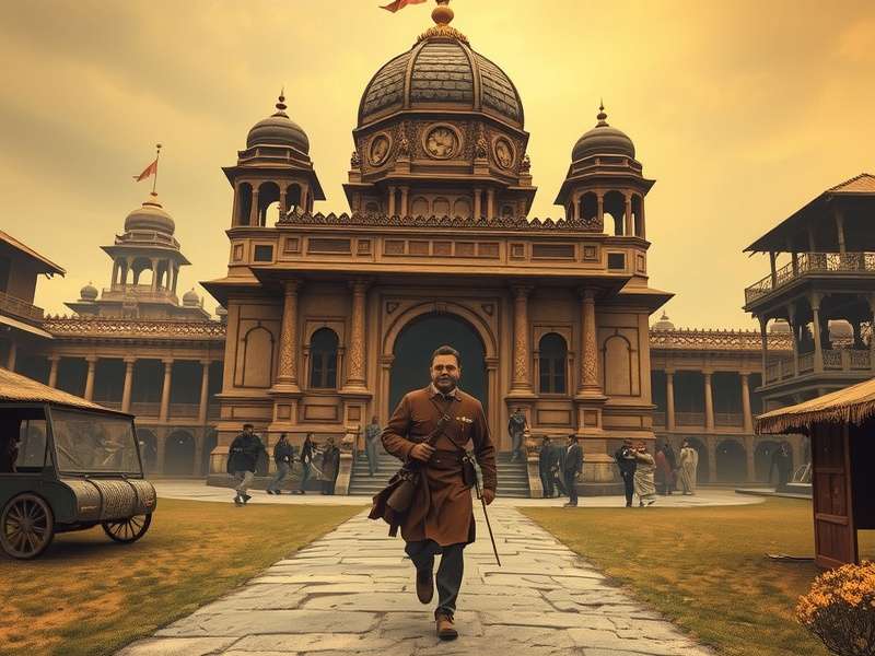 Temple Run 1867 President gameplay screenshot
