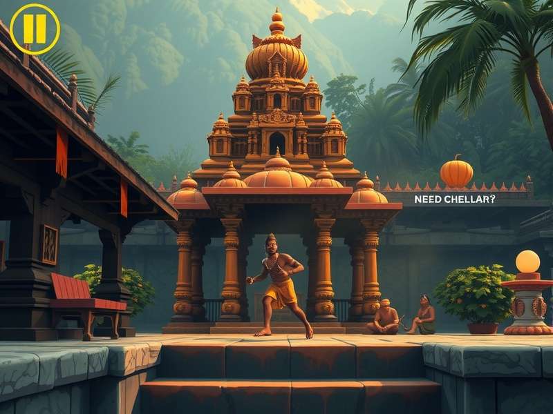 Old Temple Run Gameplay Screenshot
