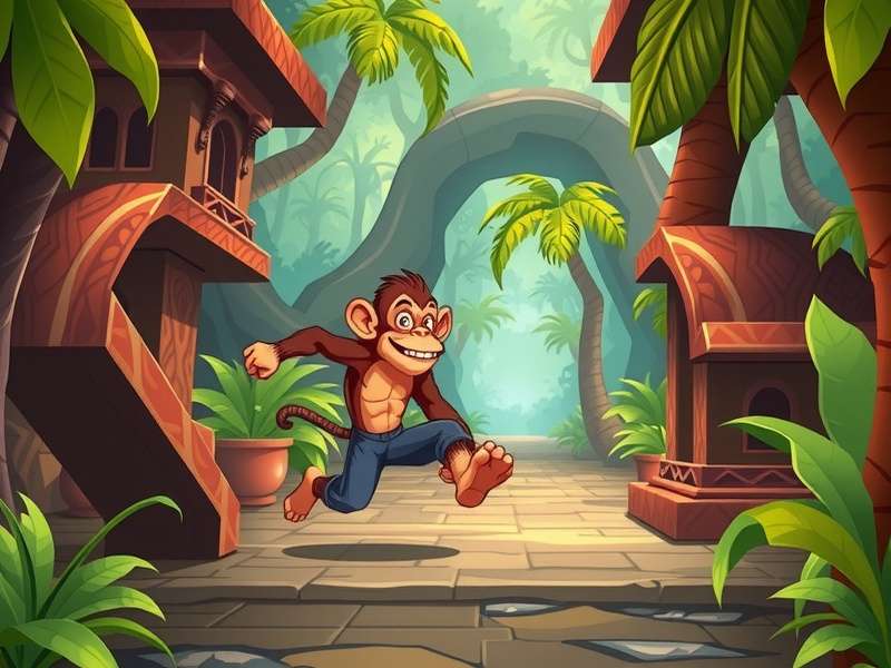 Monkey Temple Run 2 गेम स्क्रीनशॉट