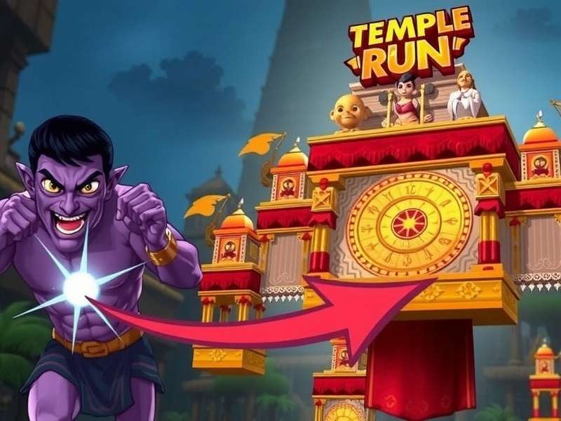 Temple Run Gameplay Screenshot