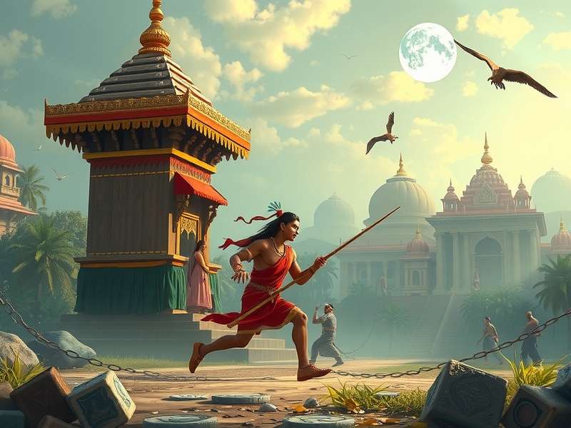 Temple Run Giftster gameplay screenshot