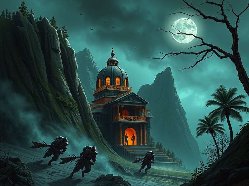 Temple Run Spooky Ridge gameplay screenshot