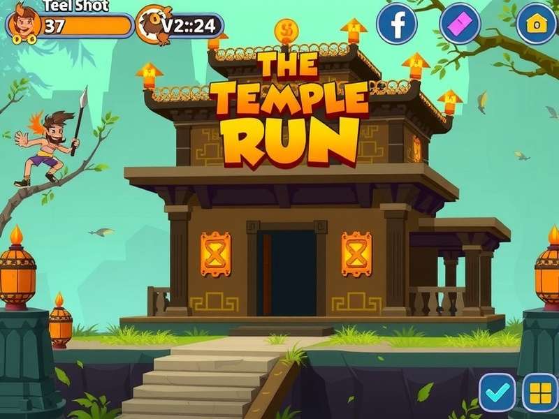 Temple Run Game Gratis Screenshot