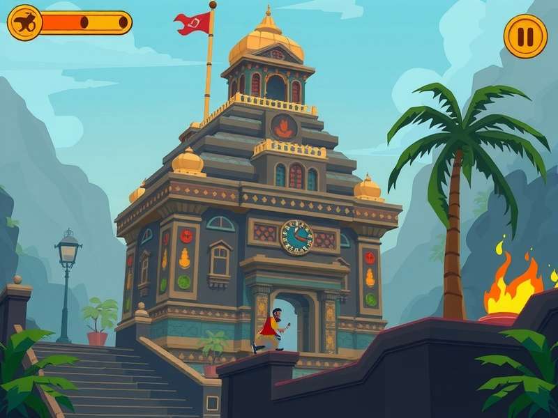 Temple Run 0zkbank गेमप्ले स्क्रीनशॉट