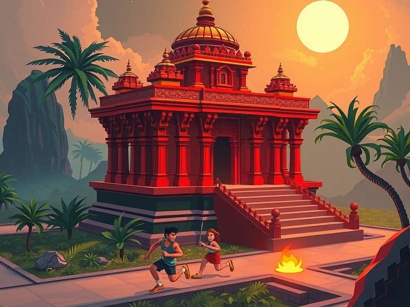 Temple Run IIST Indore गेमप्ले