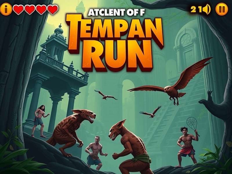 Temple Run Scream Soundboards Interface