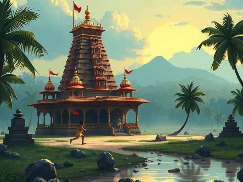 Temple Run Kizito गेमप्ले स्क्रीनशॉट