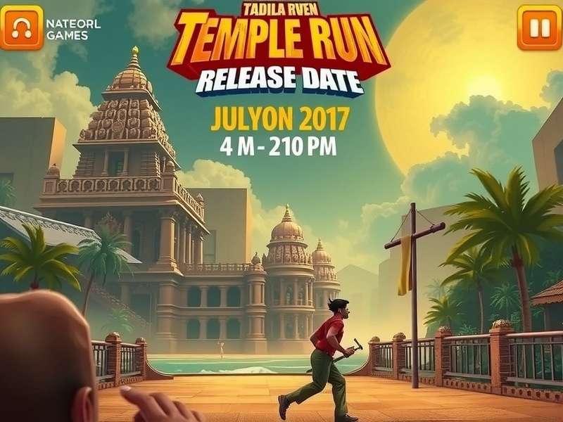 Temple Run Game Release Celebration