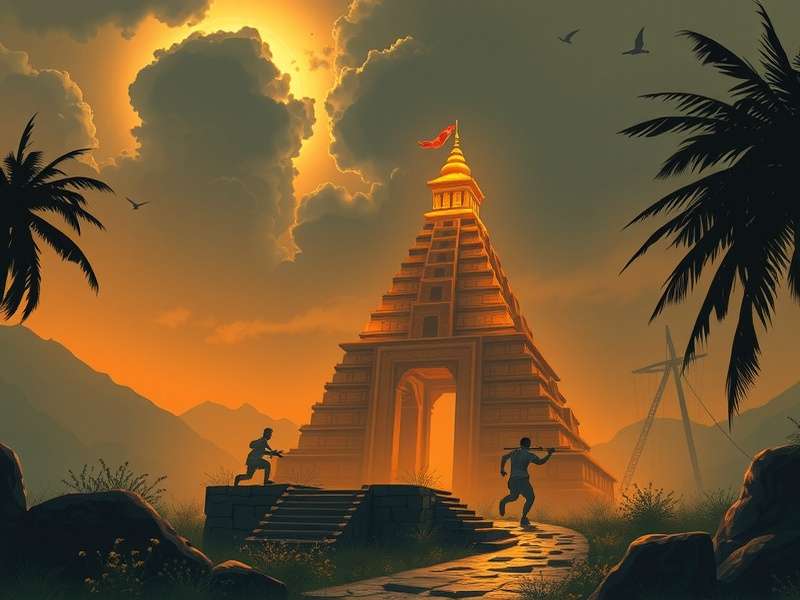 Temple Run Downfall Gameplay