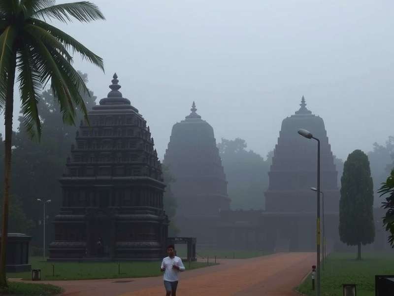 Temple Run IIST Trivandrum gameplay screenshot