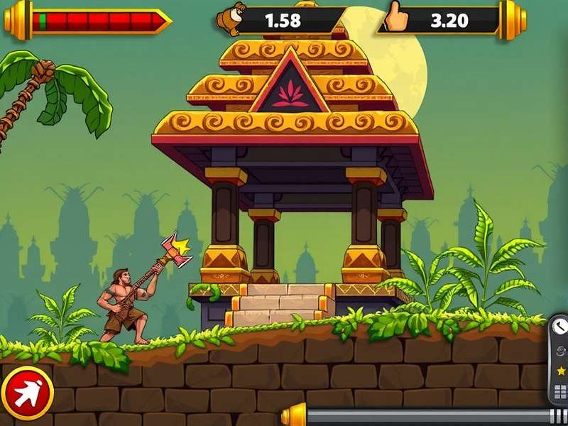 Temple Run 1 Gameplay Screenshot