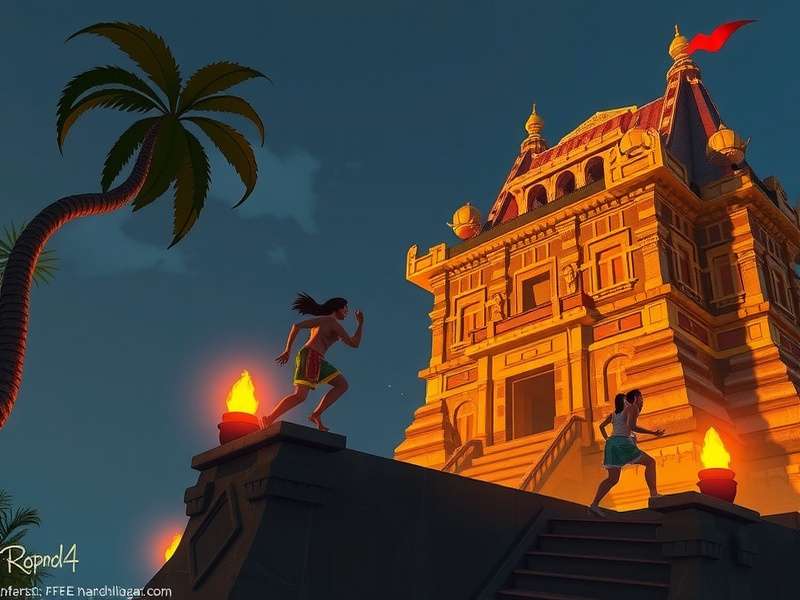 Temple Run 4 गेमप्ले स्क्रीनशॉट