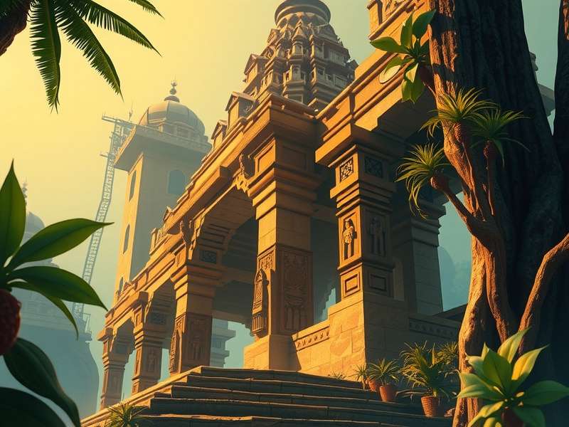 Temple Run 2 temple architecture