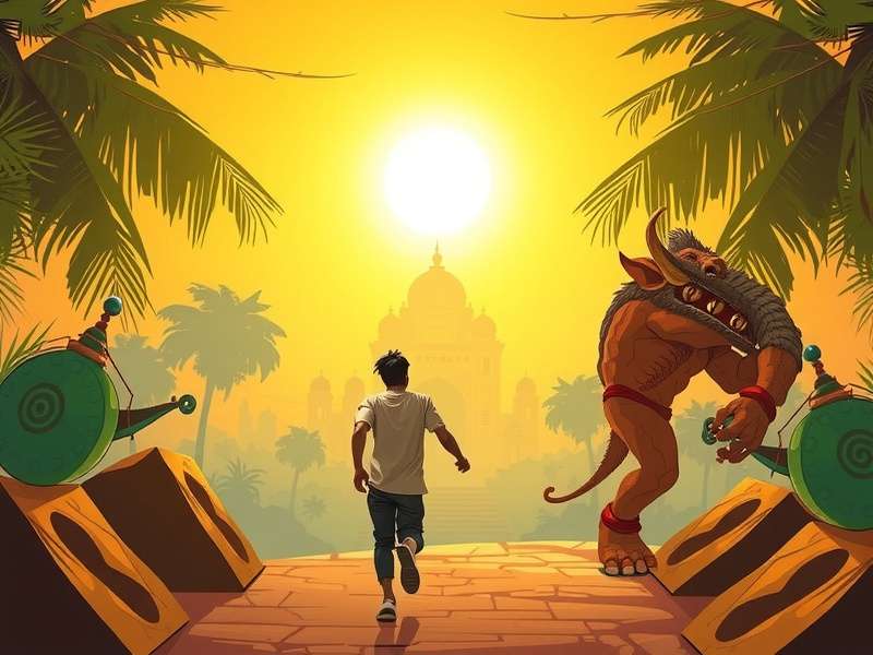 Temple Run Three Hacked Gameplay