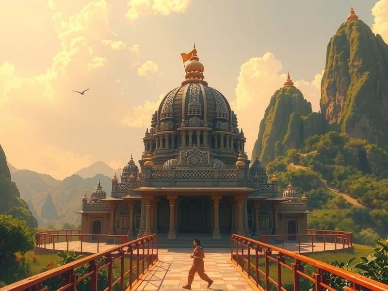 Temple Run 1 Poki गेमप्ले स्क्रीनशॉट