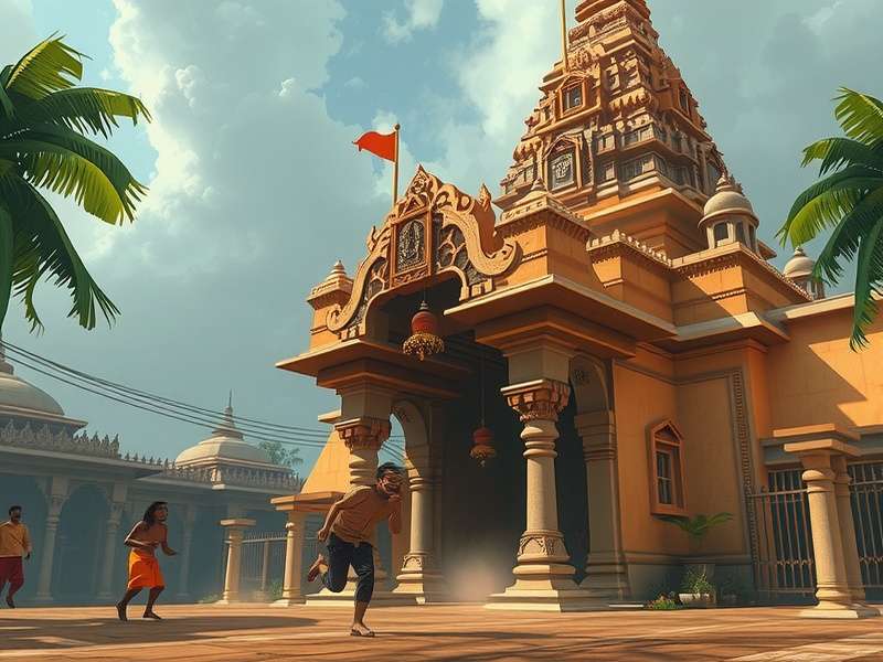 Temple Run 69069 गेमप्ले स्क्रीनशॉट