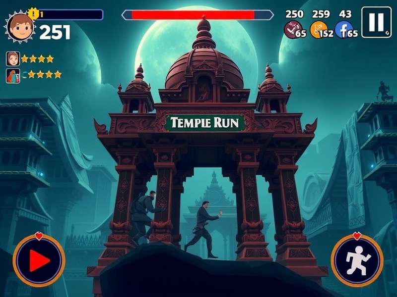 Temple Run 0z APKPure गेमप्ले स्क्रीनशॉट