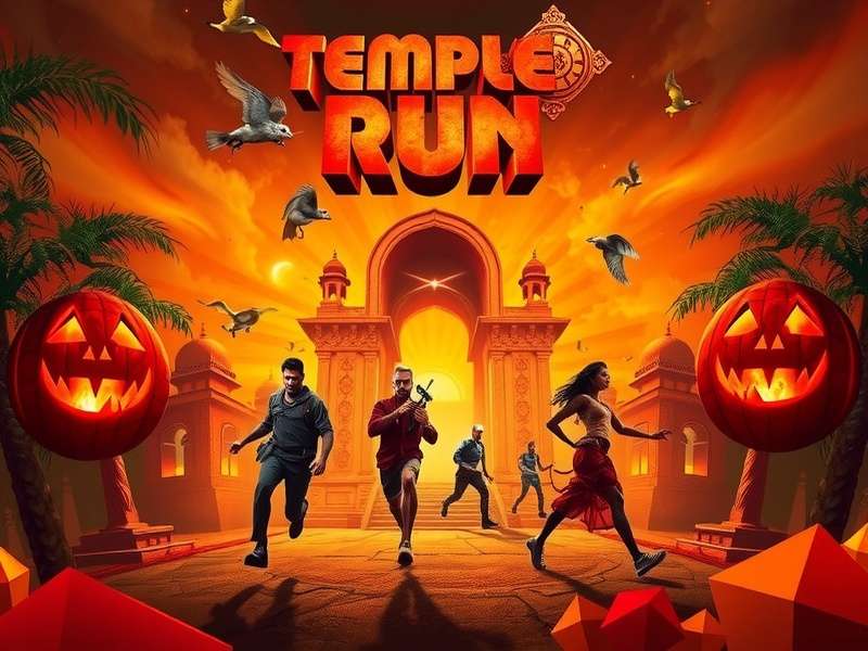 Temple Run Gameplay Screenshot