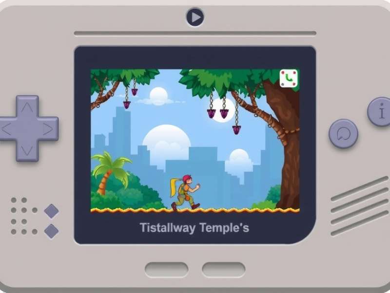 Temple Run GBA Emulator Gameplay