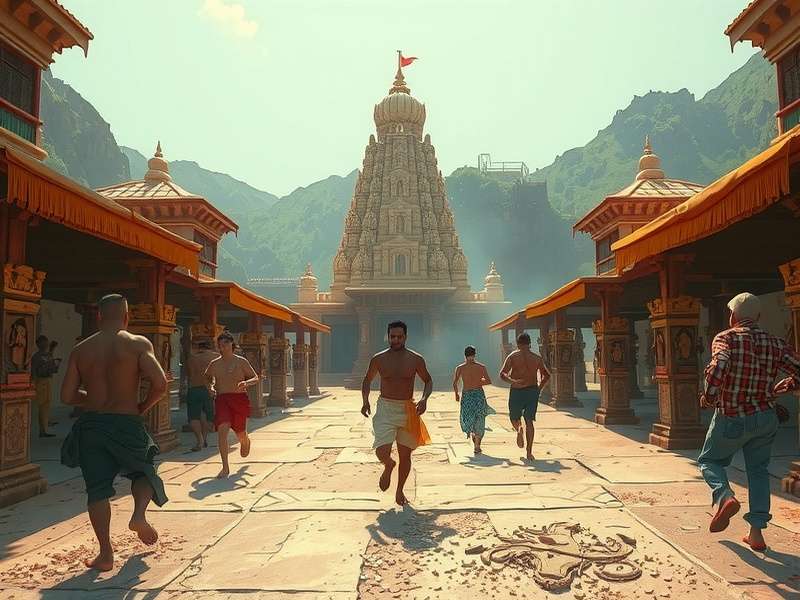 Temple Run Last Scene - अंतिम दृश्य
