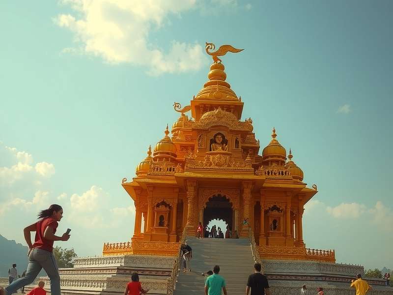 Temple Run Golden Statue - सोने की मूर्ति