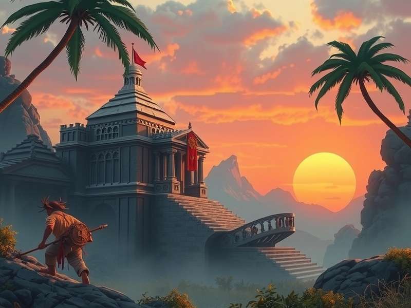 Temple Run Lost Ozark gameplay screenshot