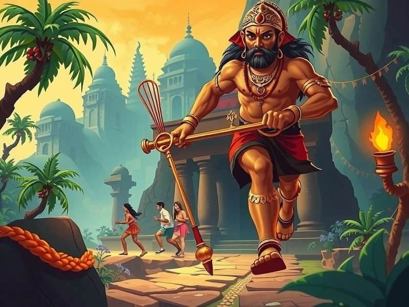 Temple Run Puzzle Adventure गेमप्ले स्क्रीनशॉट