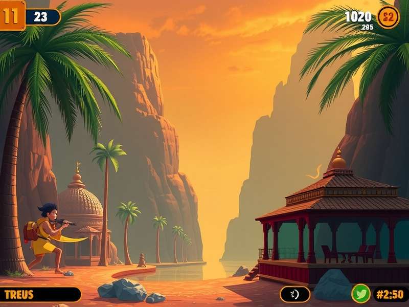 Temple Run 2 Gameplay Screenshot