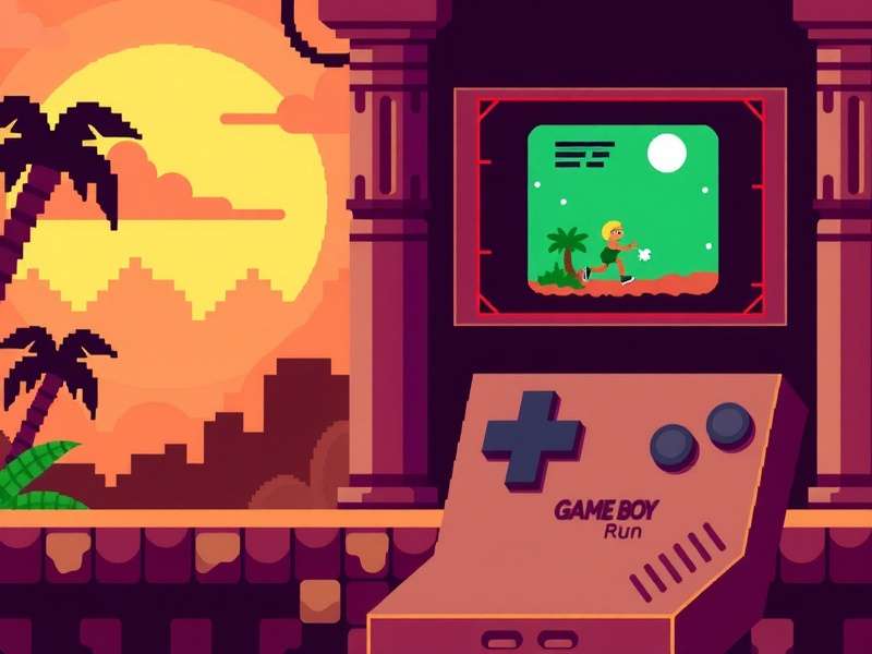 Temple Run Gameboy Sprites Collection