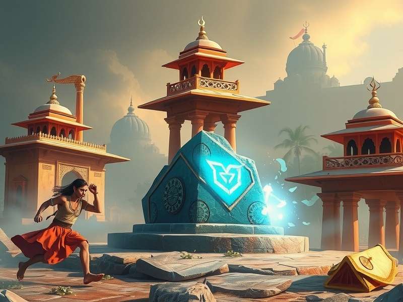 Temple Run Magic Stone गेमप्ले स्क्रीनशॉट
