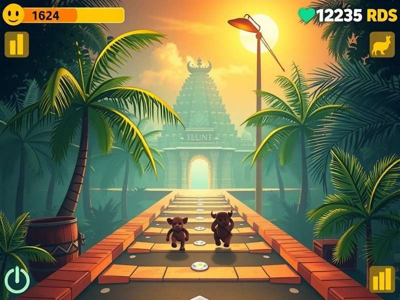Temple Run Tamil HD गेमप्ले स्क्रीनशॉट