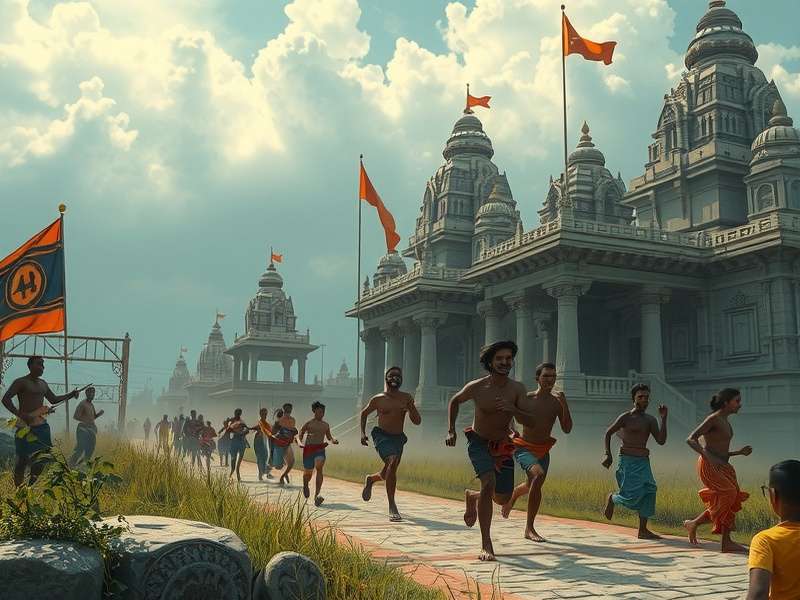 Temple Run Game Scene