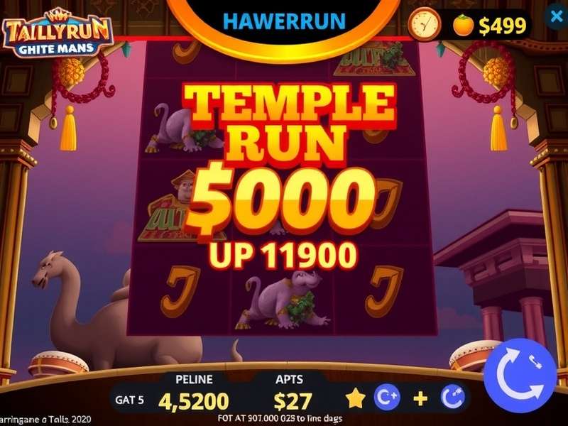 Temple Run Revenue Growth Chart