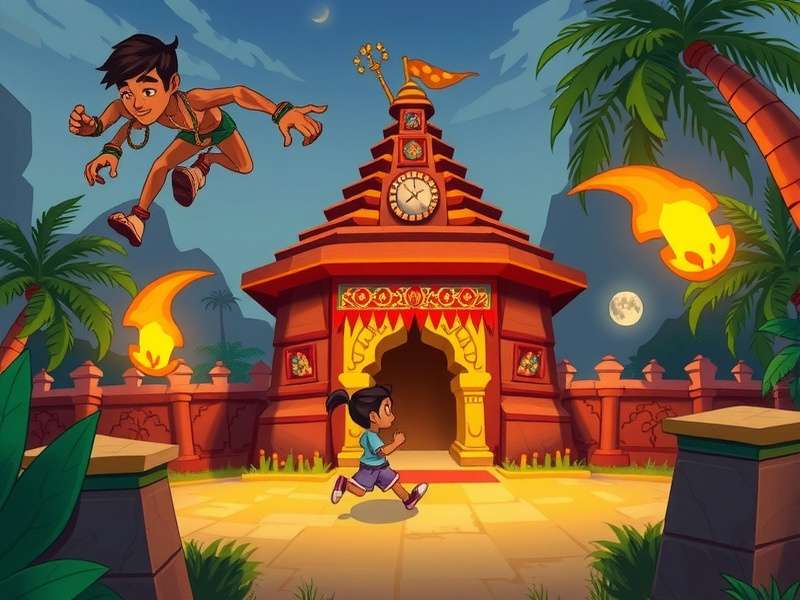 Temple Run 2 Cartoon गेमप्ले