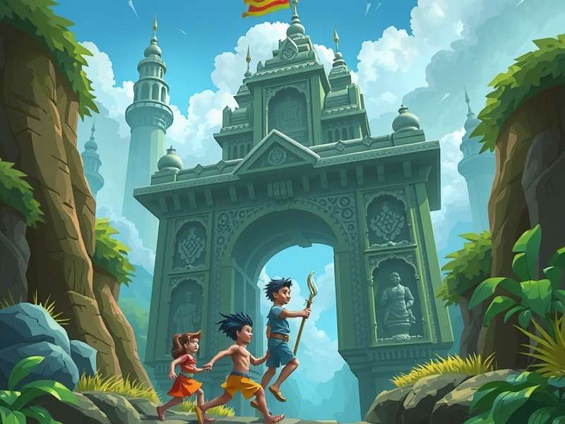 Temple Run Oz Gameplay Screenshot