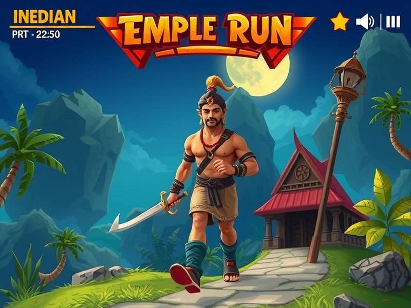 Temple Run Fullscreen Gameplay