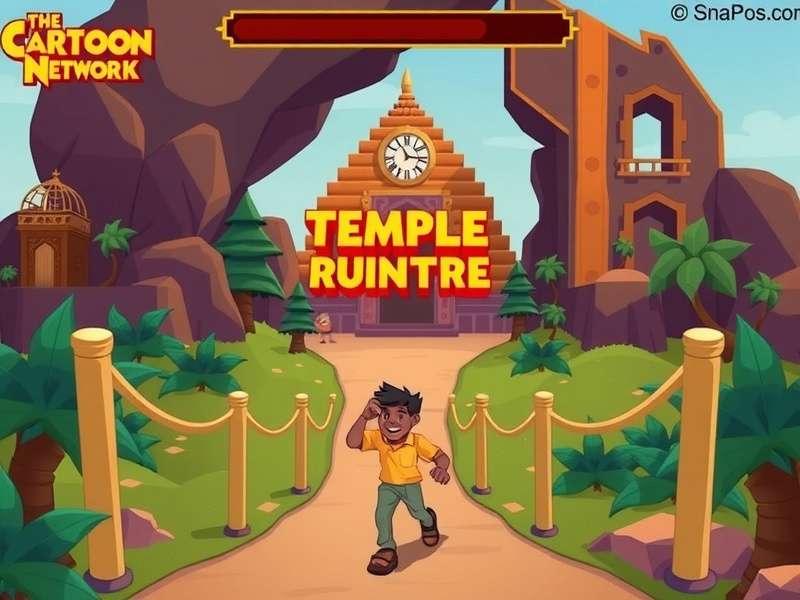 Temple Run Cartoon Network Gameplay