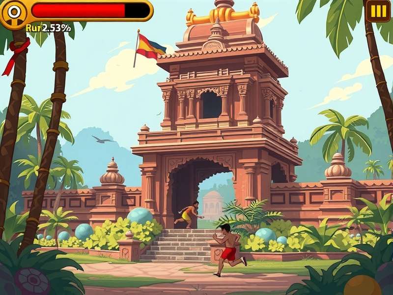 Temple Run Show 90s गेमप्ले स्क्रीनशॉट