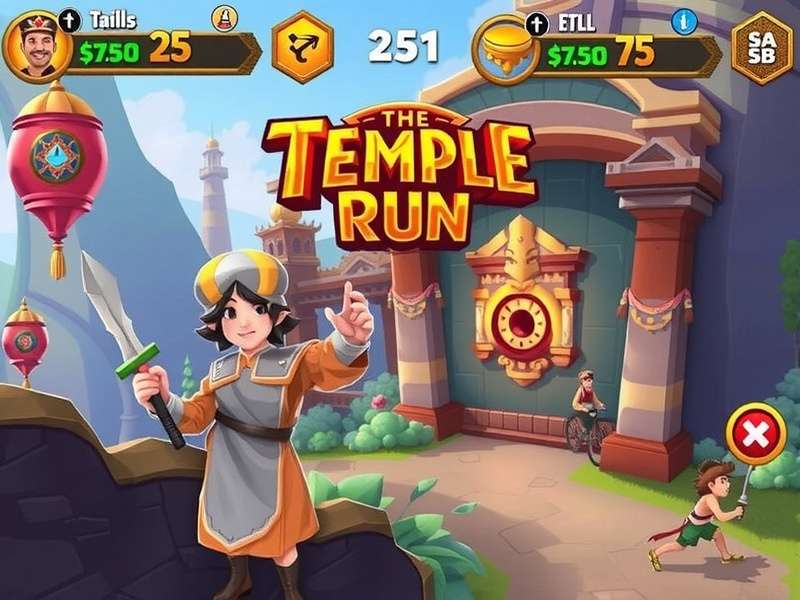 Temple Run 26as Gameplay Screenshot