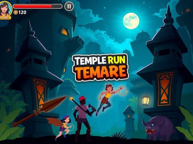 Temple Run Two25 गेमप्ले स्क्रीनशॉट 1