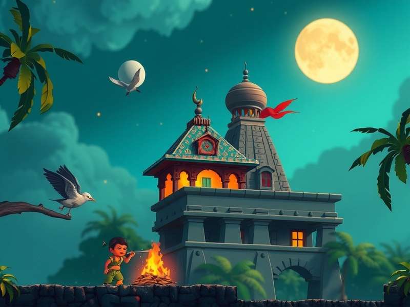 Temple Run 3D गेमप्ले स्क्रीनशॉट